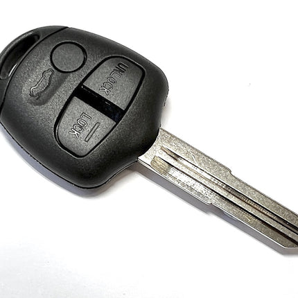 RFC 3 button key case for Mitsubishi Outlander Shogun Lancer Mirage remote MIT11 blade