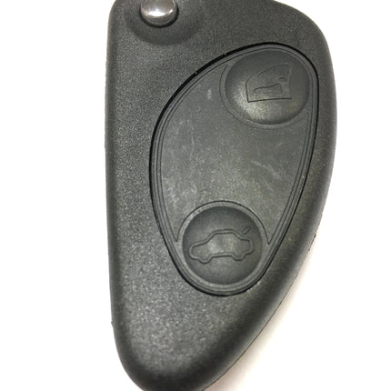 RFC 2 button flip key case for Alfa Romeo 147 156 166 remote