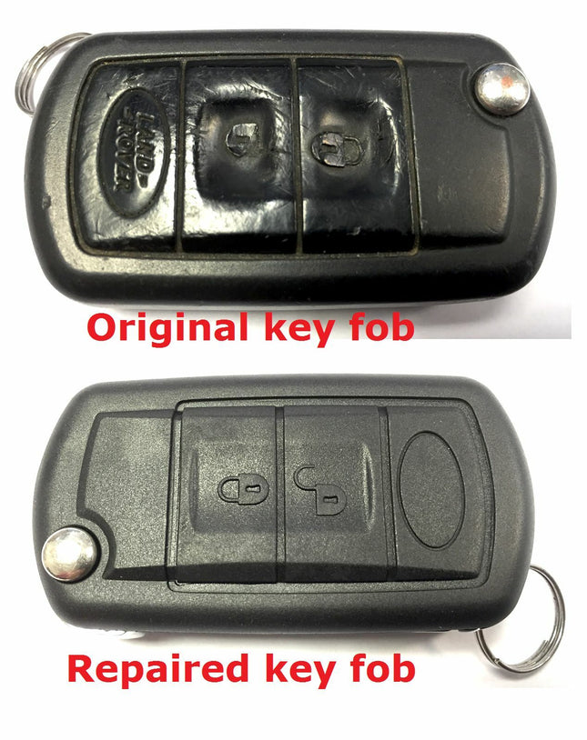Repair service for Land Rover Discovery 3 remote flip key fob 2004 2005 2006 2007 2008