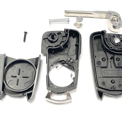 RFC 3 button flip key case for Vauxhall Signum remote fob 2003 - 2005 HU43