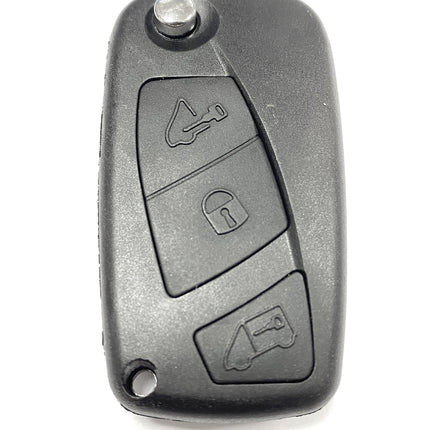 RFC 3 button flip key case for Iveco Daily MK4 2006 - 2011