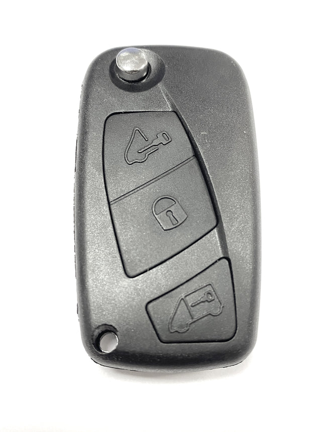 RFC 3 button flip key case for Iveco Daily MK4 2006 2007 2008 2009 2010 2011