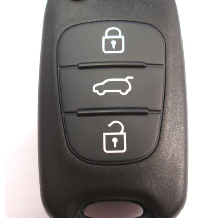 RFC 3 button flip key case for Kia Soul remote key 2008 2009 2010 2011
