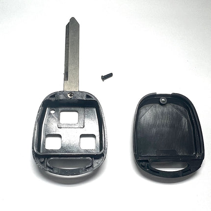 RFC 3 button TOY47 key case for Toyota Avensis remote fob 2004 2005 2006 2007 2008 2009 2010