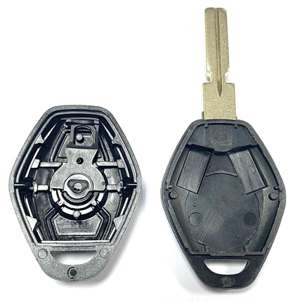 RFC 3 button key case for BMW E39 5 Series 3 remote fob 1996 1997 1998 1999 2000 2001 2002 2003 HU58 blade profile