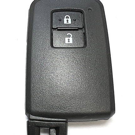 RFC 2 button remote fob case for Toyota Auris keyless entry TOY40 2012 2013 2014 2015 2016 2017 2018 push prox start button version