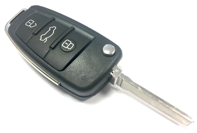 RFC Complete 3 button remote flip key for Audi A6 Q7 868mhz ID8E