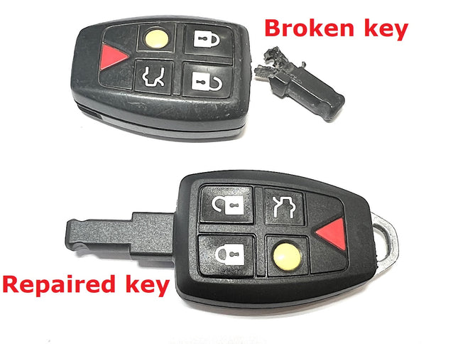 Repair service for Volvo S40 V50 C30 C70 5 button remote key 2008 2009 2010 2011 2012 2013