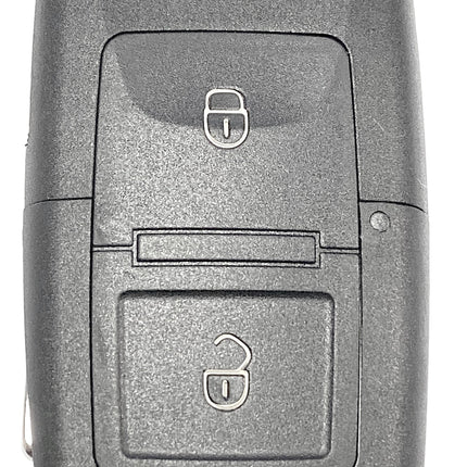 RFC 2 button flip key case for Seat Alhambra remote fob 2000 2001 2002 2003 2004 2005 2006 2007 2008 2009