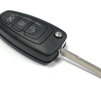 RFC 3 button remote flip key remote for Ford Transit Custom 2014 2015 2016 Van 434mhz 4D63 80bit 4D83 transponder