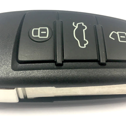 RFC Complete 3 button remote flip key for Audi A6 Q7 868mhz ID8E