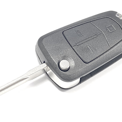 RFC 3 button flip key case for Vauxhall Vectra C remote fob 2002 2003 2004 2005 HU43 Opel