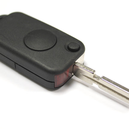RFC 1 button flip key case for Mercedes A C E S Class remote infra red 