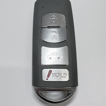 RFC 4 button case for Mazda 6 Sport 2008 2009 2010 2011 2012 2013 2014 2015 smart remote keyless fob