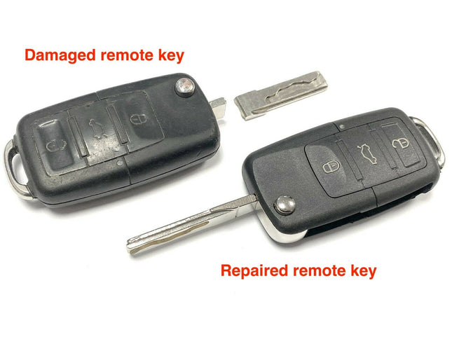 Repair service for Skoda Octavia 3 button remote flip key 2004 2005 2006 2007 2008 2009 1Z