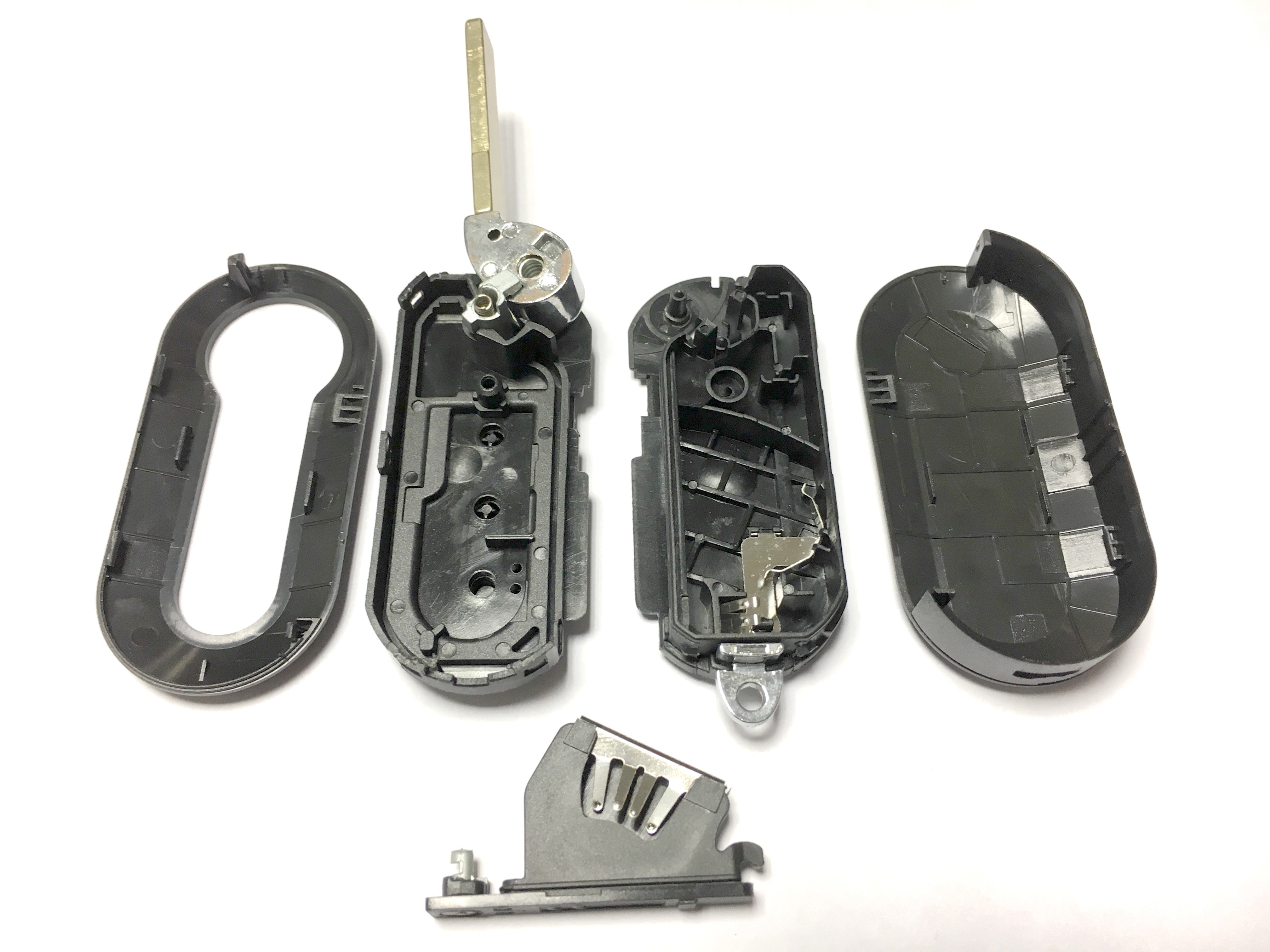 RFC 2 Pulsanti Flip Key Per Citroen C1 2014 - 2021 Telecomando Fob - Foto 12