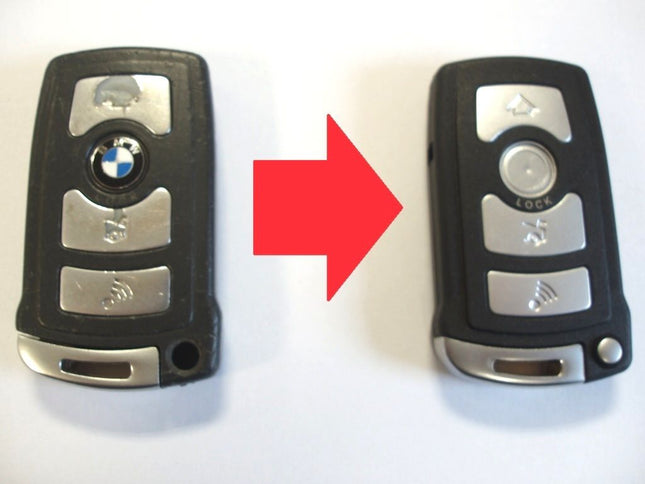 Repair refurbishment service for BMW 7 Series E65 E66 E67 E68 4 button remote key fob