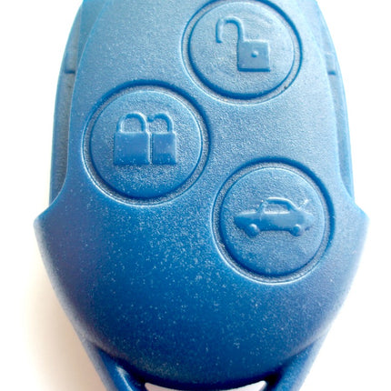 RFC replacement 3 button blue case for Ford Transit MK4 2006 - 2013 remote key