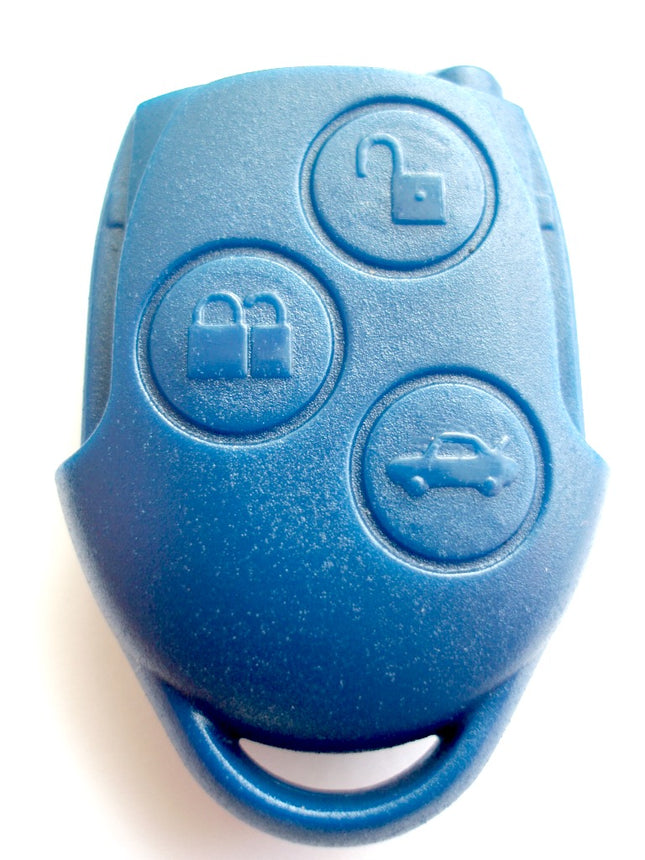 RFC 3 button blue case for Ford Transit MK7 2006 2007 2008 2009 2010 2011 2012 2013 remote key