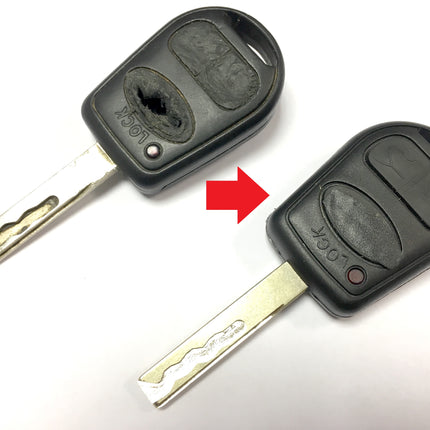 Repair service for Land Rover Range Rover L322 3 button remote key fob 2002 2003 2004 2005 2006 2007