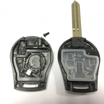 Replacement 2 button key case for Nissan Juke Micra Tiida remote fob