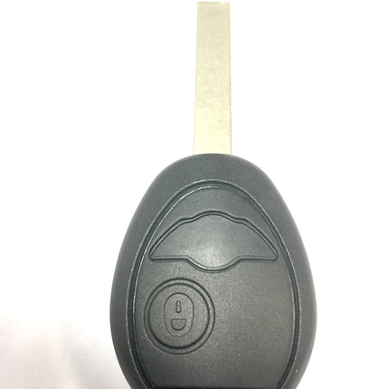 RFC 2 button key fob case for BMW MINI One Cooper S 2000 2001 2002 2003 remote HU92 blade