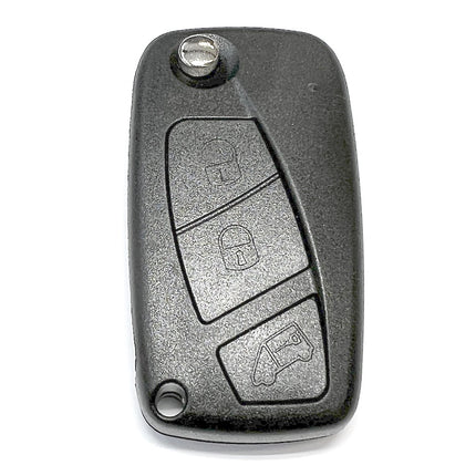 RFC 3 button flip key case for Fiat Ducato remote fob 2002 2003 2004 2005 2006 - back battery cover