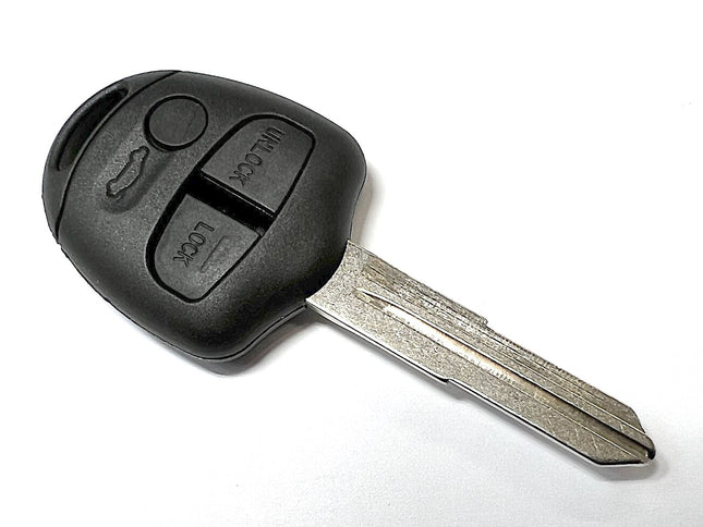 RFC 3 button key casing for Mitsubishi Outlander Shogun Lancer Warrior fob MIT8 blade