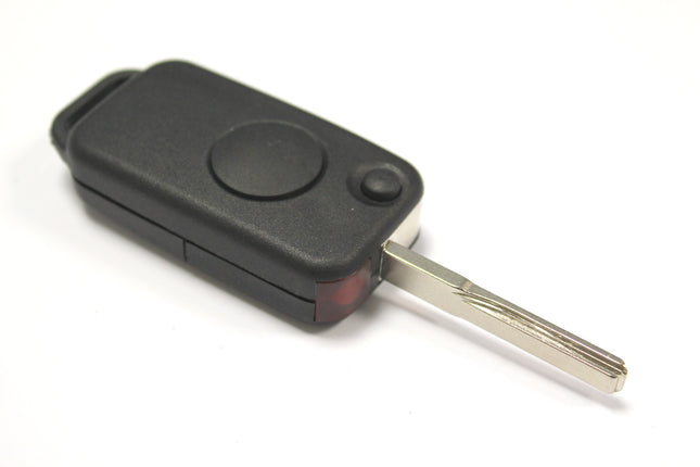 RFC 1 button flip key case for Mercedes C S SL Class remote infra red HU64 blade W202 W124 R129 