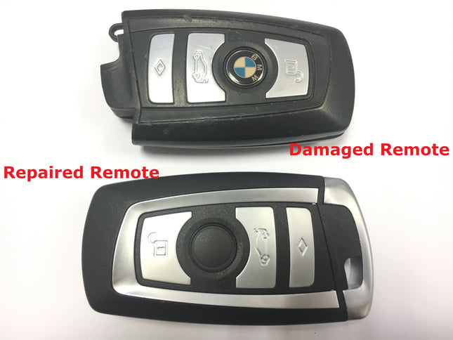 Repair service for 3 or 4 button BMW 2 3 4 5 6 7 X3 X5 X6 series remote key F series