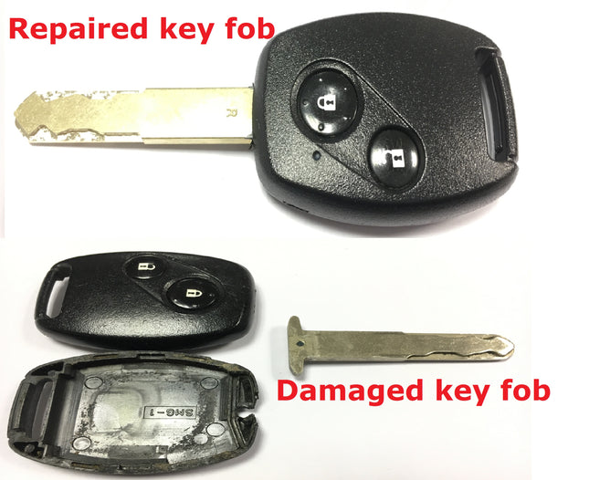 Repair service for Honda Accord Civic Jazz CRV 2 or 3 button remote key