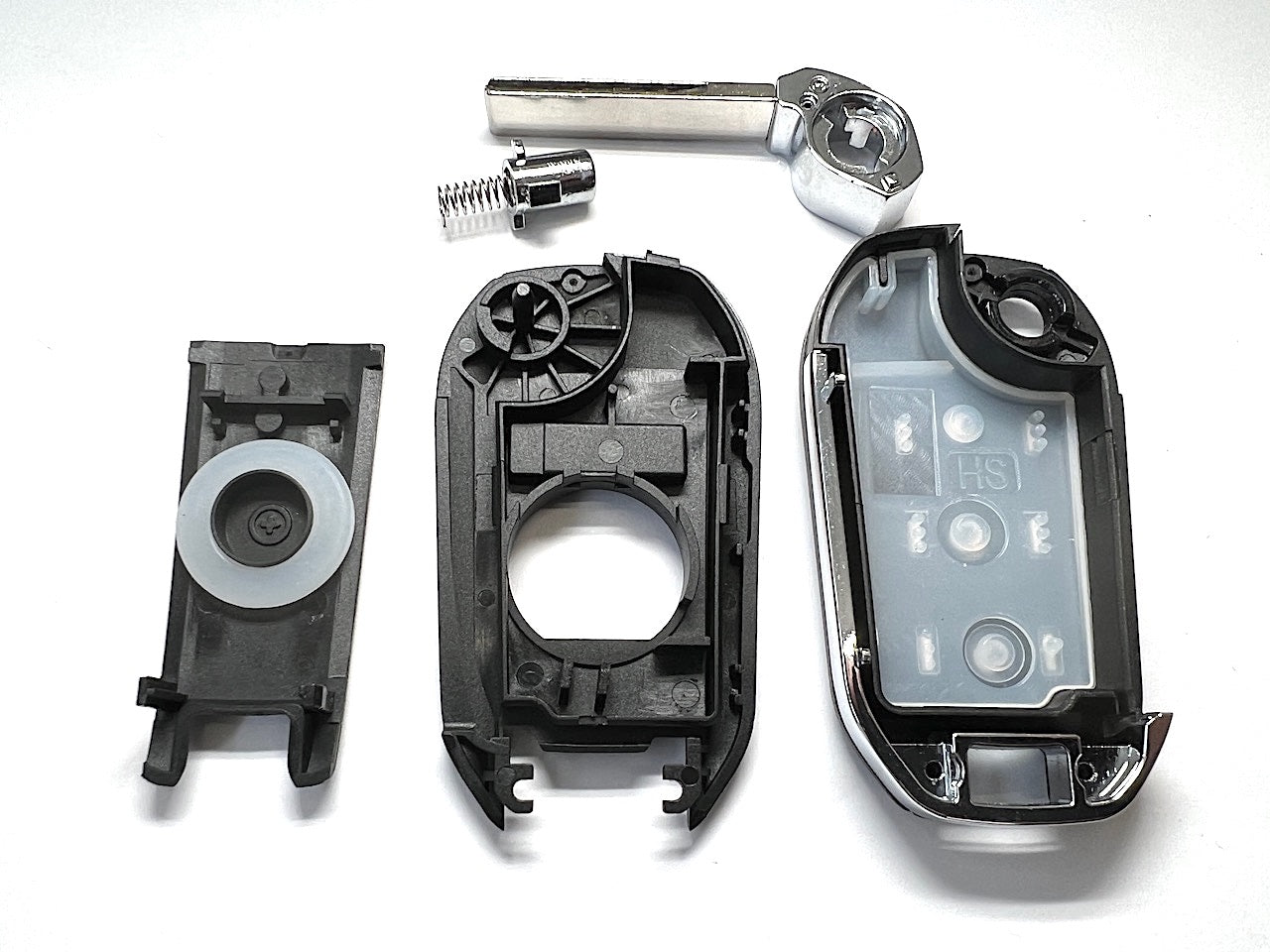 RFC 3 Button Flip Key Case For Peugeot 2008 Remote Fob 2012 - 2018 HU83 Blade - Foto 10