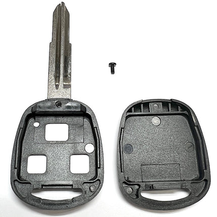 RFC 3 button key case for Toyota Yaris Verso MR2 1999 2000 2001 2002 TOY41R key blade