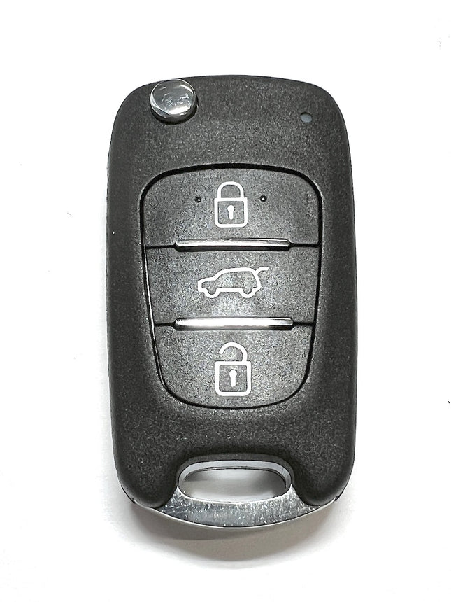 RFC 3 button flip key case for Hyundai Veloster remote fob 2011 2012 2013 2014 HYN17 blade
