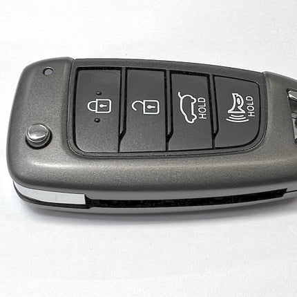 RFC 4 button flip key case for Hyundai i30 remote 2017 2018 2019 