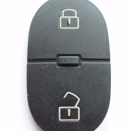 RFC 2 button remote pad for Audi flip key oval shape