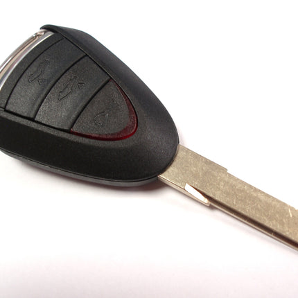 RFC 3 button key case for Porsche 911 997 Boxster Cayman remote fob 2004 2005 2006 2007 2008 2009 2010 2011 2012