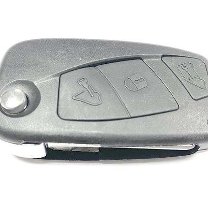 RFC 3 button flip key case for Iveco Daily MK4 2006 - 2011