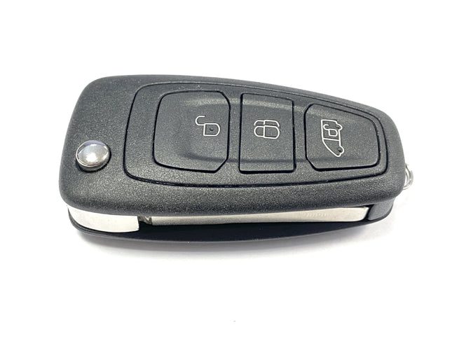 RFC 3 button remote flip key remote for Ford Transit Custom 2014 2015 2016 Van 434mhz 4D63 80bit 4D83 transponder