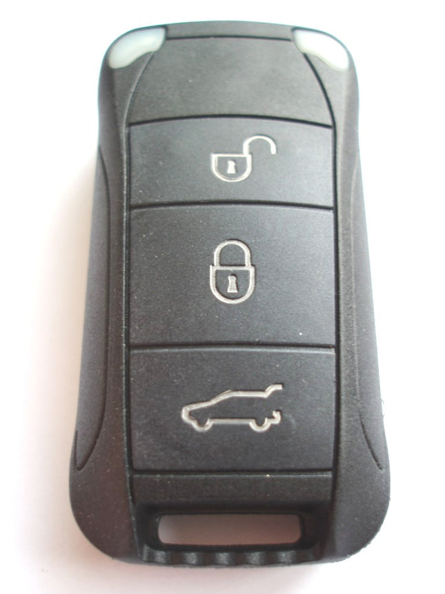 RFC 3 button flip key case for Porsche Cayenne 957 remote fob 2003 2004 2005 2006 2007 2008 2009 2010