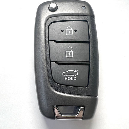 RFC 3 button flip key case for Hyundai i30 remote 2017 2018 2019 2019 2020 HYB14 blade