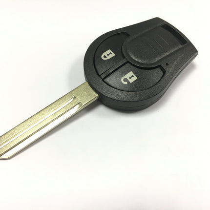 Replacement 2 button key case for Nissan Juke Micra Tiida remote fob