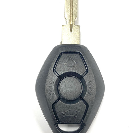 RFC 3 button key case for BMW E39 5 Series 3 remote fob 1996 1997 1998 1999 2000 2001 2002 2003 HU58 blade profile