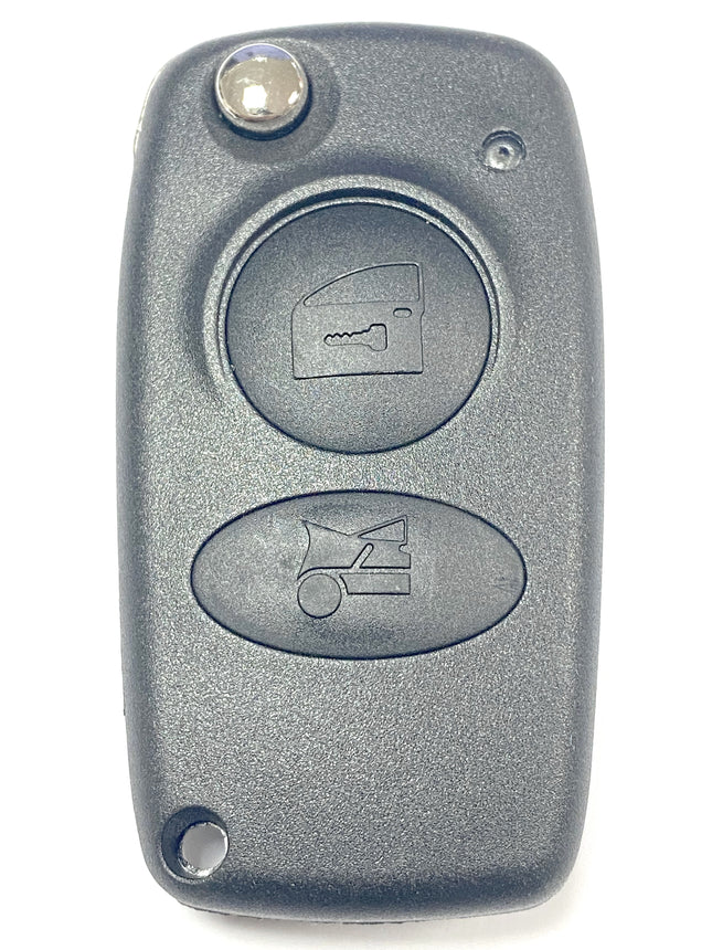 RFC 2 button flip key case for Alfa Romeo 147 156 166 Spider GT remote