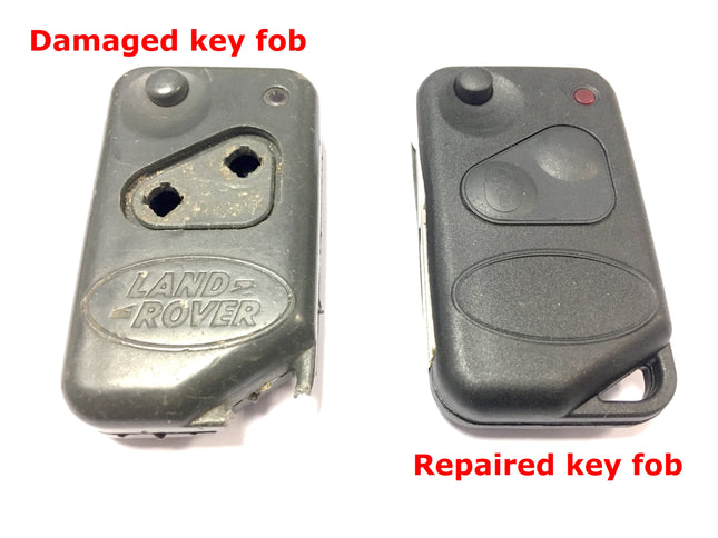 Repair service for Land Rover Range Rover P38 remote flip key 1998 1999 2000 2001 2002