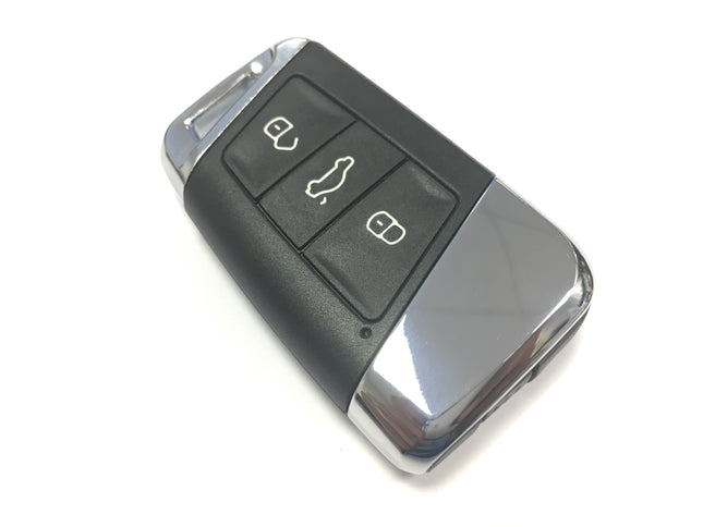 RFC 3 button case shell for VW Volkswagen Passat B8 3G remote fob 2015 2016 2017 2018 2019 2020 2021 2022 2023