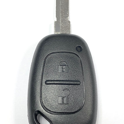 RFC 2 button key case for Renault Trafic remote 2002 - 2014