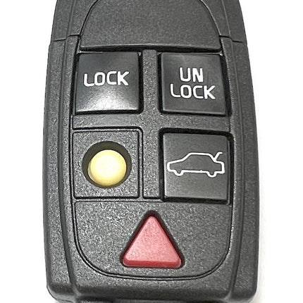 RFC 5 button flip key fob case for Volvo S60 S80 XC90 remote key