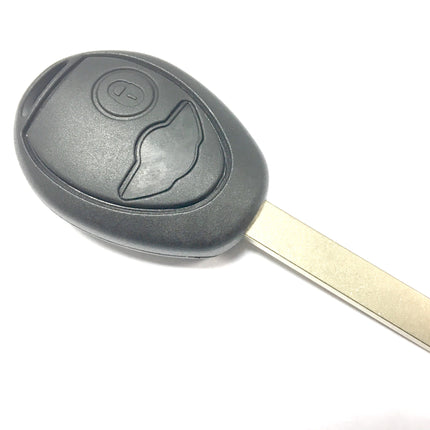 RFC 2 button key fob case for BMW MINI One Cooper S 2000 2001 2002 2003 remote HU92 blade