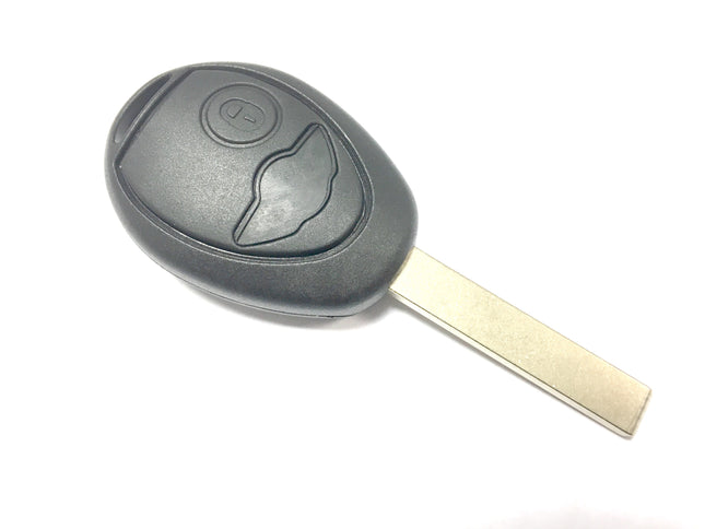 RFC 2 button key fob case for BMW MINI One Cooper S 2000 2001 2002 2003 remote HU92 blade